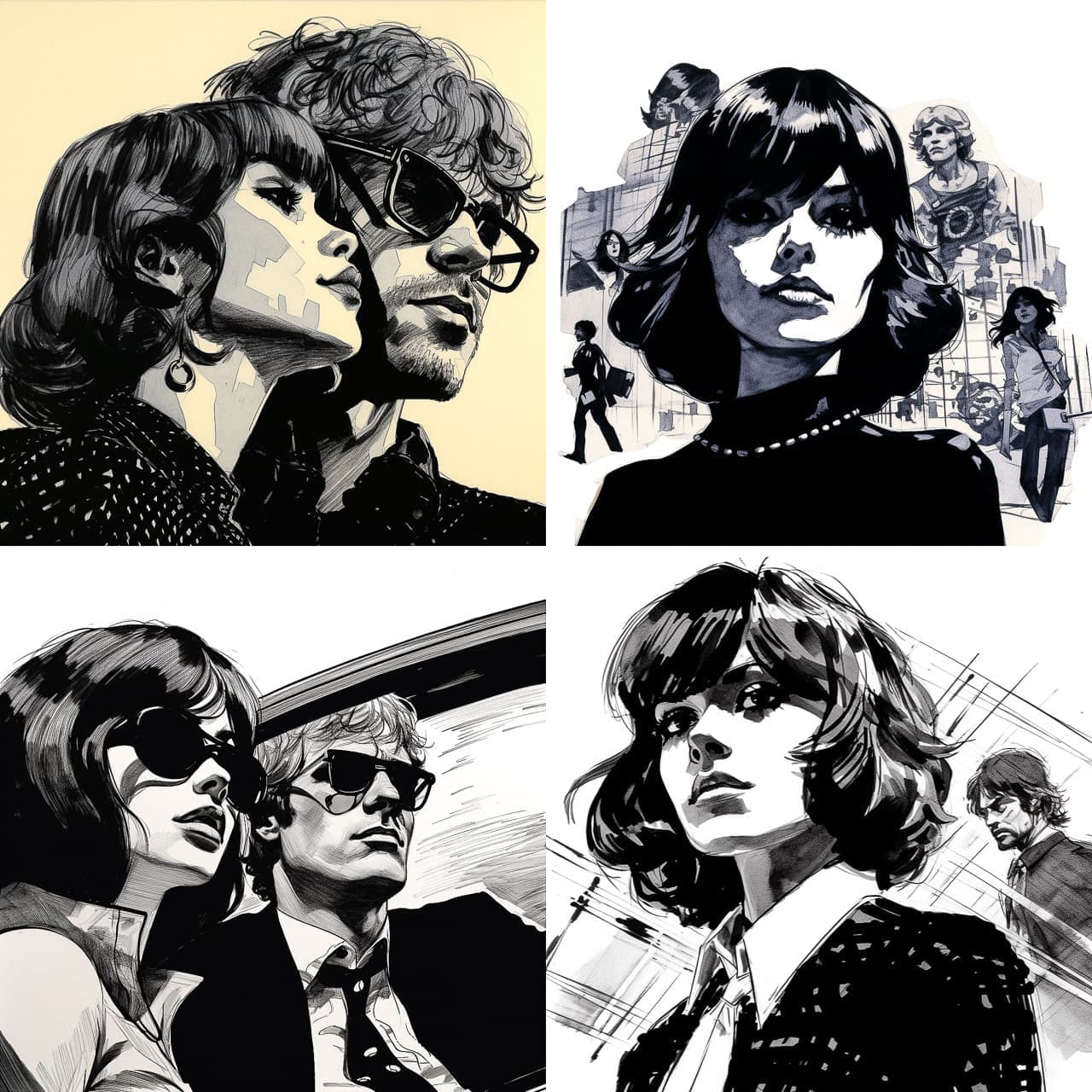 Guido Crepax AI Art Style Inspiration - Discover Unique